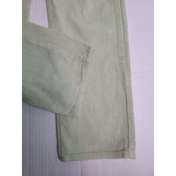 Pacsun Jeans Sz 25 Womens 90's Boyfriend Straight Coduroy High Rise Mint Green - Picture 4 of 10